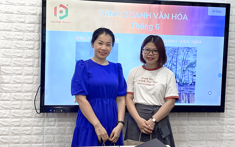 Vinh danh văn hóa công ty HPK tháng 7/2024